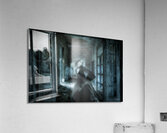 Ghost Girl Running in Horror Gothic Fantasy Painting Acrylic Print