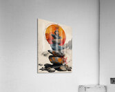 Sunset Stones Acrylic Print