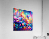 ai artist debra amerson plant artistry rainbow or  Acrylic Print