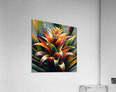 ai artist debra amerson plant artistry orange guz  Acrylic Print