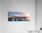 Greater Wildwood Yacht Club Sunset Acrylic Print