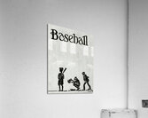 1923 Baseball Art  Acrylic Print