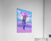 Retro Kylian Mbappe Poster Acrylic Print