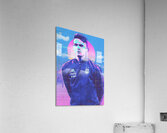 Lautaro Martinez Retro Poster Acrylic Print