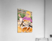 Au restaurant entre amis Acrylic Print