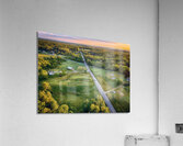 Golden Dawn - Maine Country Wall Art Acrylic Print