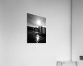 Sun and the River Spey in the Scottish Highlands Acrylic Print