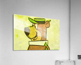 Smiling Yogi Acrylic Print