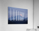 Mont Blanc Rose Acrylic Print