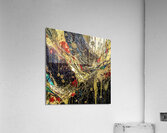 Splash of Gold Impression acrylique