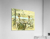 late 1800s porch scene Acrylic Print