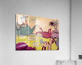 1963 Fred Flintstone Supervising at Work Acrylic Print