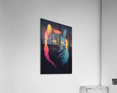 Beautiful black cat Acrylic Print