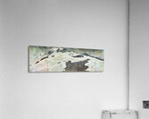 1906 mount rainier remix art Acrylic Print