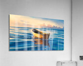 Tranquil Drift at Sunset Acrylic Print