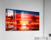 Tropical Twilight Serenade Acrylic Print