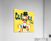 Coffee First 4 - Coffee Queen Acrylic Print