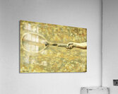 vintage tennis racket art Acrylic Print