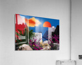 Majestic Sunrise over Tranquil Waters Acrylic Print