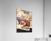 1981 computer gaming world magazine art Acrylic Print