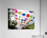 Umbrella Lane Acrylic Print