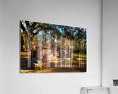 Old Sheldon Church Tombs Acrylic Print