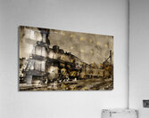 bond colorado train art Acrylic Print