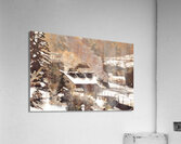 Timber Oregon Snowy Day Acrylic Print