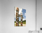British Columbia Totem Poles  Acrylic Print
