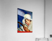 1920s Winter Drive Acrylic Print