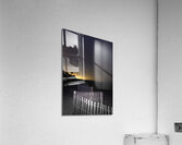 Edisto Island Beach Meandering Fence Acrylic Print