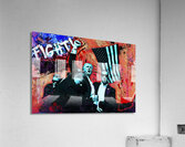 Donald Trump attempted assassination painting 2024 Dramatic Rescue: A Moment in History 1 Acrylic Print