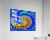 Abstract Colourful Acrylic Circles Acrylic Print