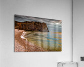 Etretat Cliffs Beach Front Acrylic Print