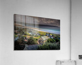 Normandy Vauville Calvados Shoreline Acrylic Print