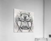 owl pencil sketch 240807  Acrylic Print