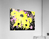 Abstract Daisy Garden Acrylic Print