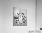 owl pencil charcoal 2408221  Acrylic Print