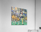 washington huskies enter the field Acrylic Print