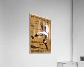 1905 georgetown pennsylvania baseball art Acrylic Print