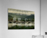 New River Gorge Waterfalls in Morning Fog Acrylic Print