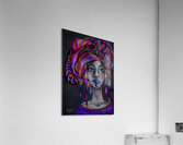 She Loved Her Hair Acrylic Print