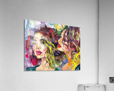 Lily and Olivia Acrylic Print