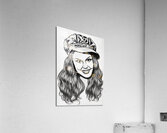 ArtX6 beauty pencil sketch enhanced  Acrylic Print