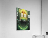 Beautiful Abstract Anime Style Woman Basking in the Light Acrylic Print
