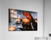 Lumiere dans la nuit Acrylic Print