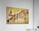 Retro Pulaski County Cougar Art Acrylic Print