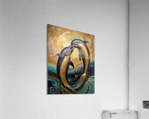 Dolphin Love 2024 08 14 10 58 46 Acrylic Print