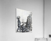 ArtX 08 two children  Acrylic Print