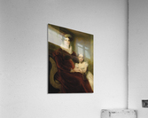 Mrs.Alexander Allan with her granddaughter Acrylic Print